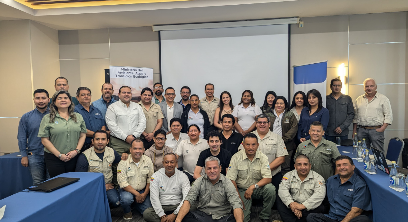 Participantes Encuentro de la Red de Áreas Marino Costeras Protegidas del Ecuador