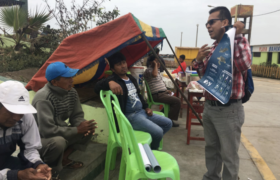 Unidos por la conservación de la megafauna marina en San José, Lambayeque