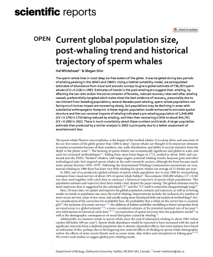 340. Current global population size, post-whaling trend and historical trajectory of sperm whales.pdf