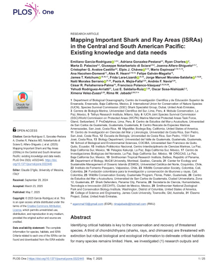 352. Mapping important shark and ray Areas (ISRAs) in the Central and South American Pacific.pdf