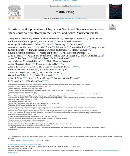 401. Shortfalls in the protection of important shark and ray areas undermine shark conservation efforts in the Central and South American Pacific.pdf