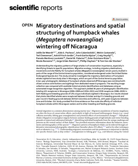 440. Migratory destinations and spatial structuring of humpback whales (Megaptera novaeangliae) winter.pdf