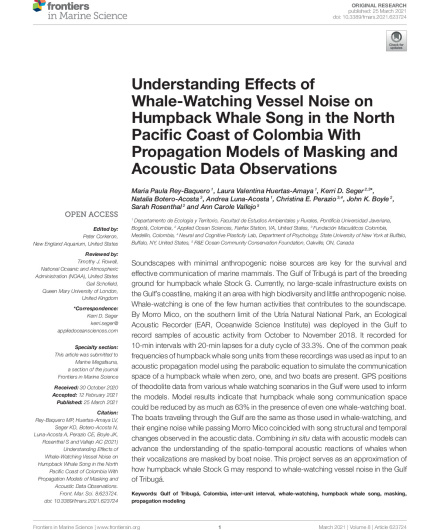 446. Understanding effects of whale-watching vessel noise on humpback whale song in the North Pacific Coast of Colombia.pdf