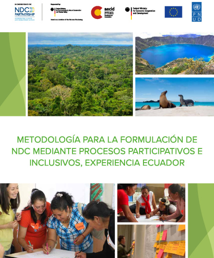 Portada de Metodología para la formulación de NDC mediante procesos participativos