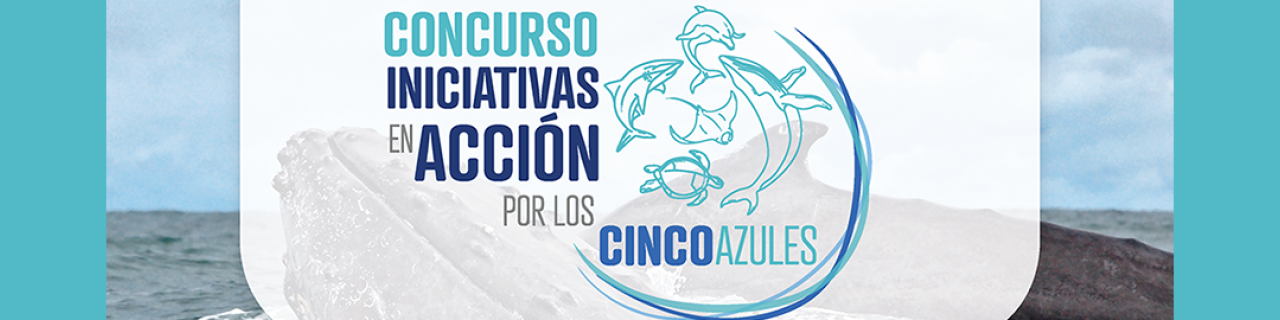 Banner concurso iniciativas en acción por los cinco azules