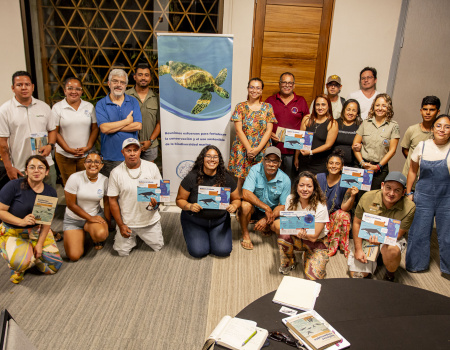Participantes de Turismo Azul en Acción