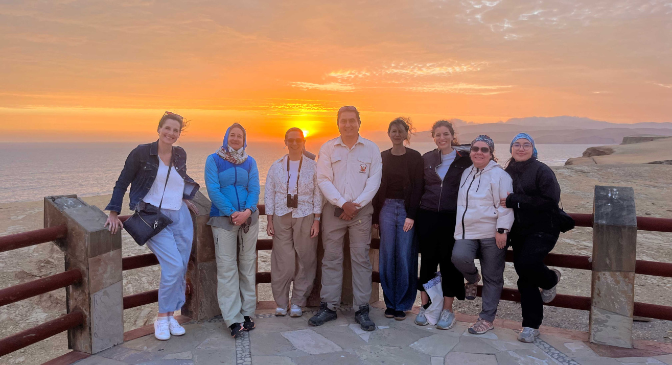 Representantes del Ministerio Federal de Medio Ambiente, Protección de la Naturaleza, Seguridad Nuclear y Protección del Consumidor de Alemania (BMUKN) y de la Iniciativa Internacional del Clima (IKI) 