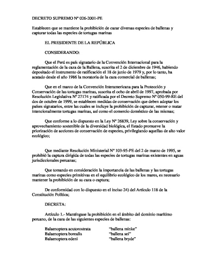 117_Peru - Supreme Decree No. 026-2001-PE.pdf
