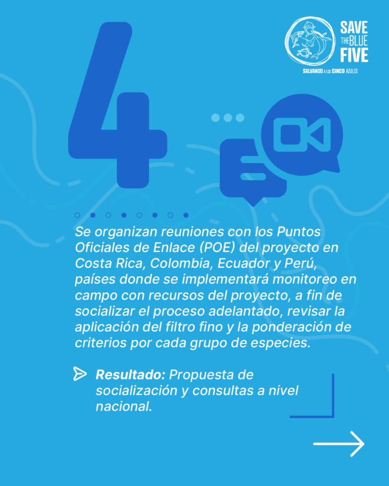 4. Se organizan reuniones con los Puntos Oficiales de Enlace (POE)
